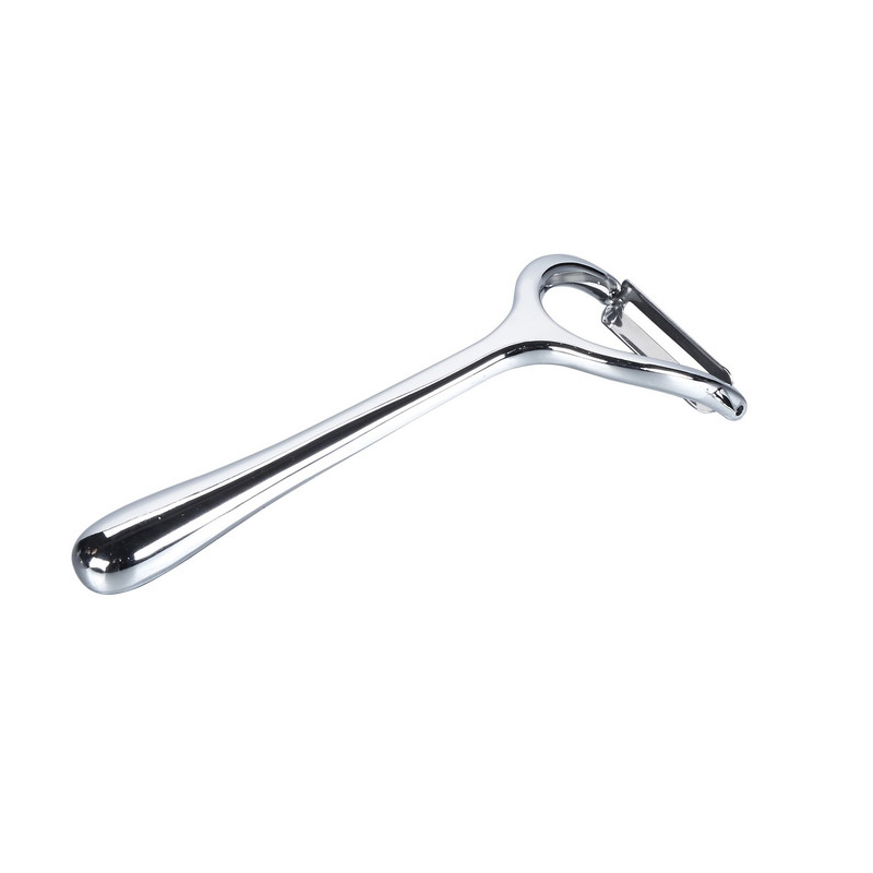 สังกะสีอัลลอยด์ Big Bow Peeler ใบมีดสแตนเลสผักผลไม้ Peeler